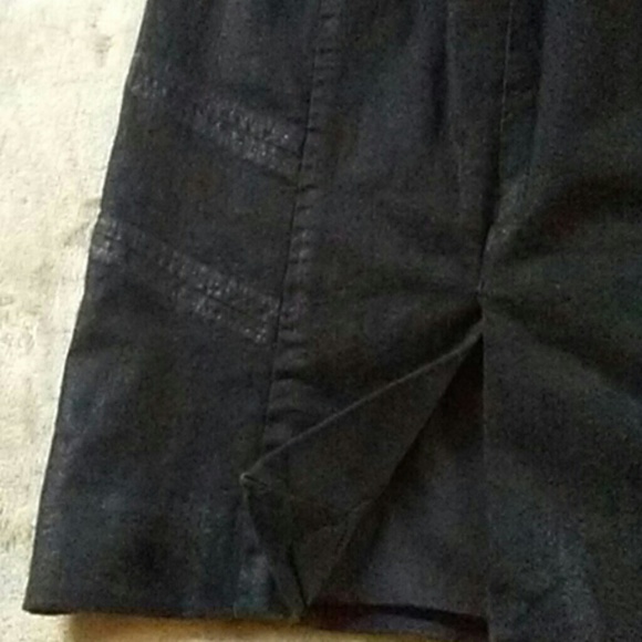 Rachel Roy Studded Waxed Pencil Skirt - Picture 4 of 8